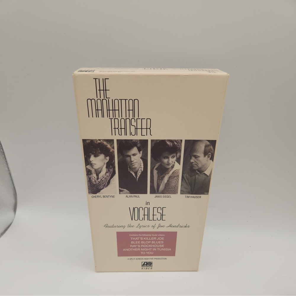 Manhattan Transfer Vocalese 1985 VHS